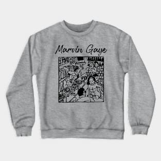 marvin vinyl store Crewneck Sweatshirt